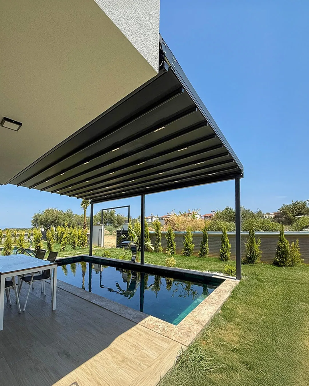 Otomatik Pergola Tente